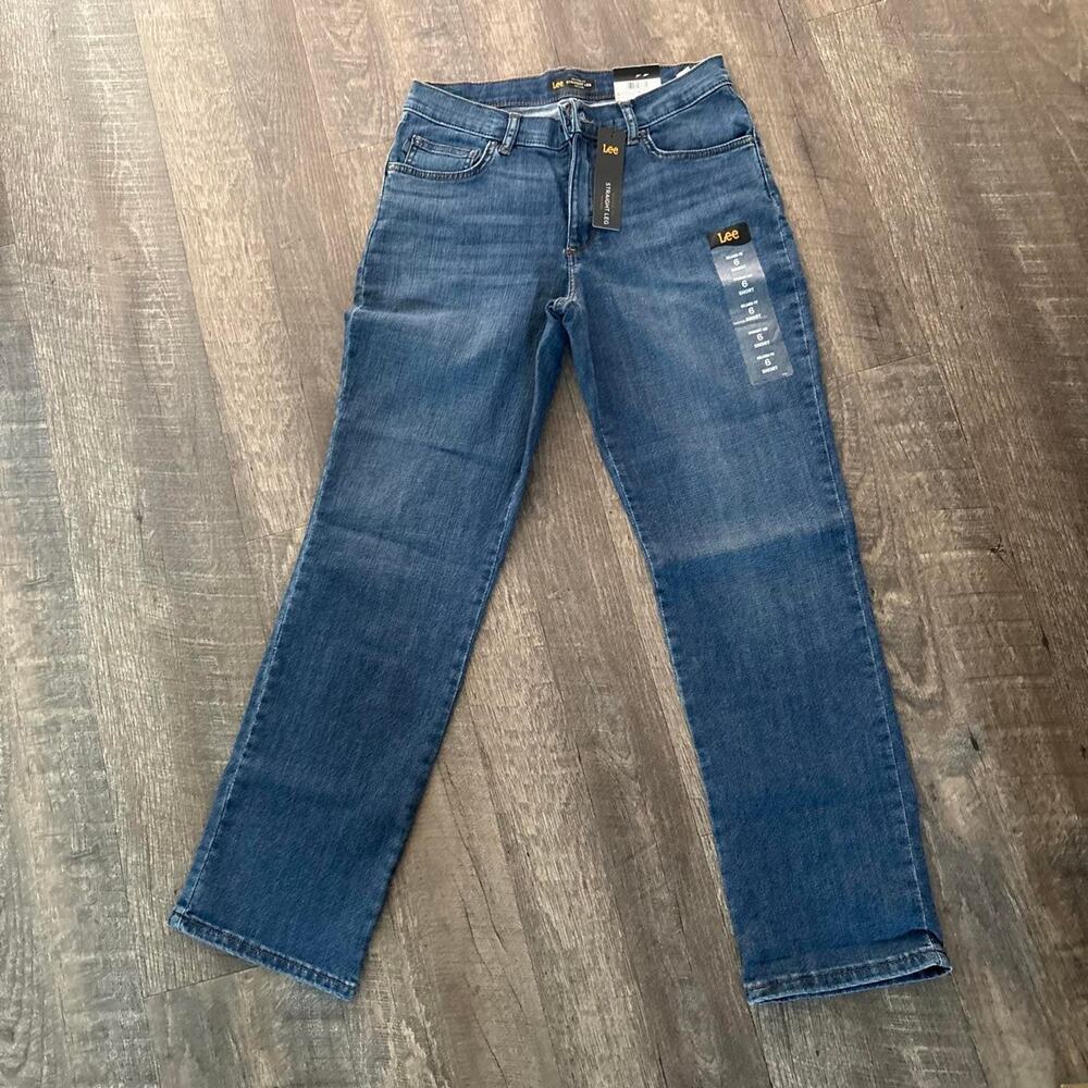 Lee blue denim jeans size